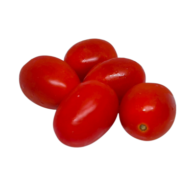 Beyaz arkaplanda kırmızı domates izole