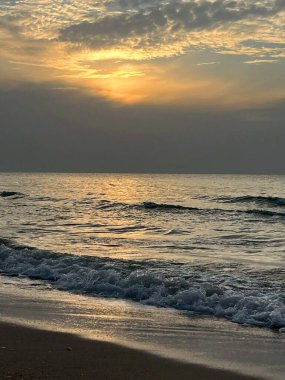 JPG üzerinde gün batımı