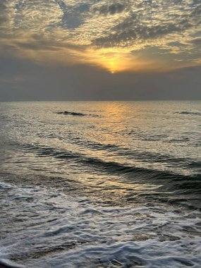 JPG üzerinde gün batımı