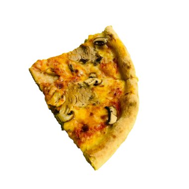 beyaz zemin üzerinde pizza-