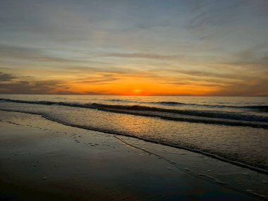 Sabahları deniz ve sahil