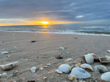Sabahları deniz ve sahil