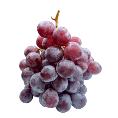  beyaz arkaplanda kırmızı üzümler