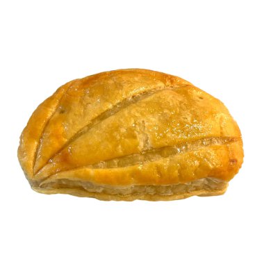 beyaz zemin üzerine elmalı turta