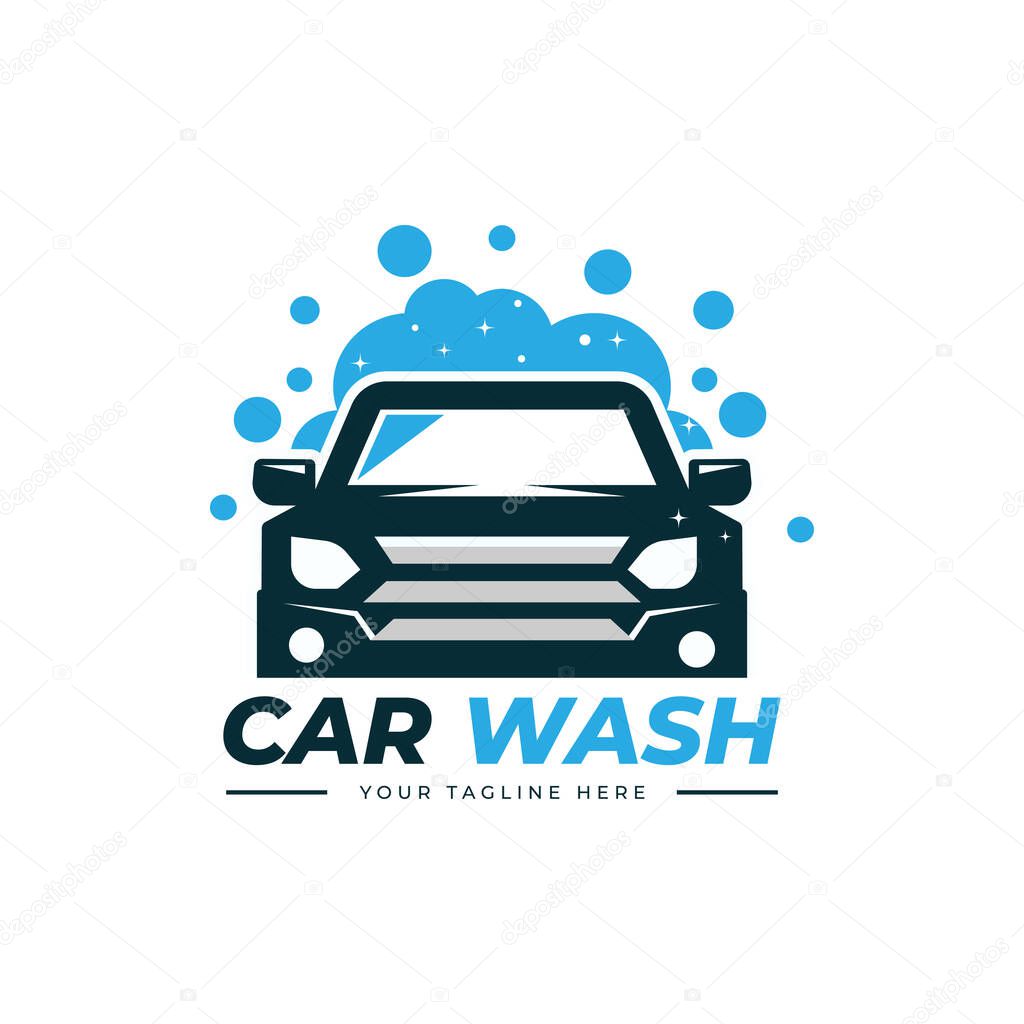Car Wash and Detailing Logo Vector