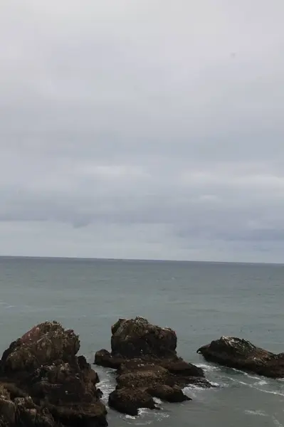 İskoç Denizi 'ndeki uçurum