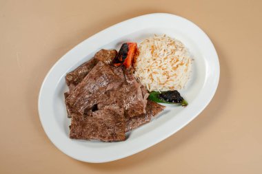 Türk mutfağı, Türk mutfağı, ızgara et, pirinç ve et.