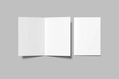 A5 Çift Katlı Broşür Model