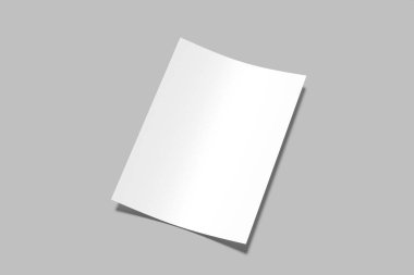 A4 Flyer Boş Model