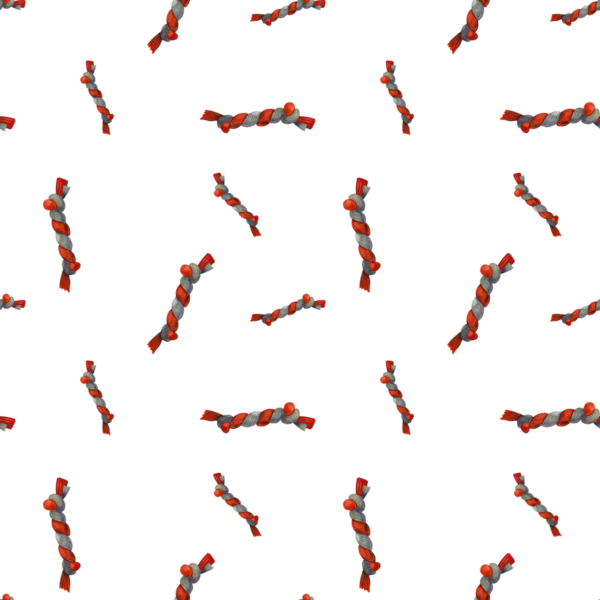 Tatlı çizgi filmlerdeki köpeklerle suluboya kusursuz desen. Evcil hayvanla oynamak için aksesuarlar. Çocukların tasarımı ve çizimi için el boyaması hayvanlar..