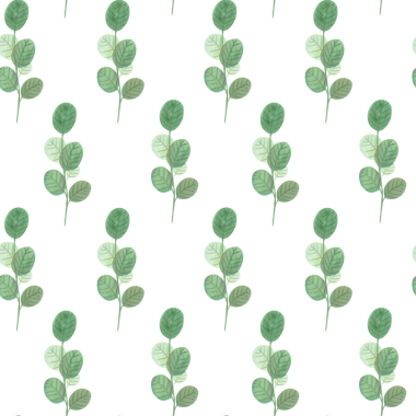 Kusursuz desen. Beyaz arka planda elle çizilmiş suluboya resimler. Bahar ve yaz renkli bitkiler..