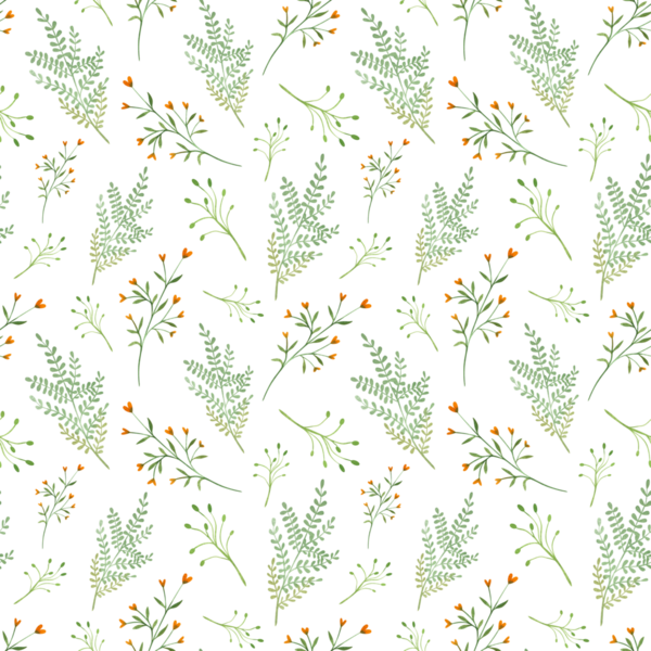 Kusursuz desen. Beyaz arka planda elle çizilmiş suluboya resimler. Bahar ve yaz renkli bitkiler..