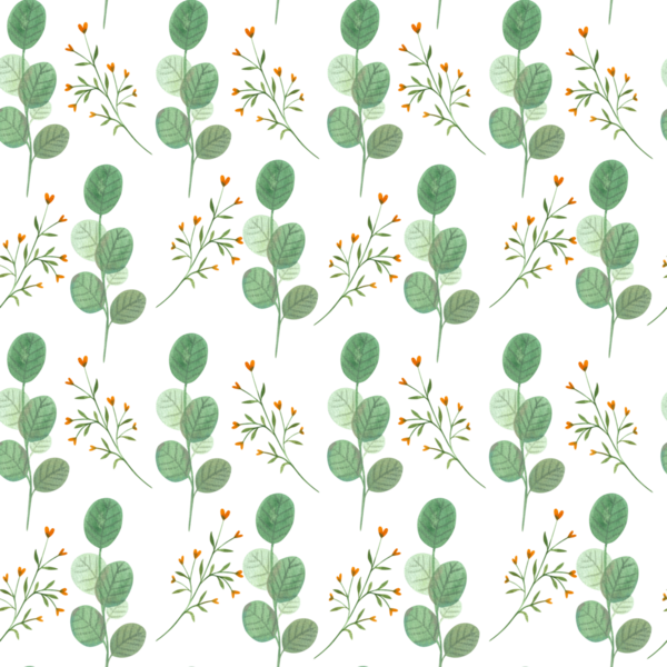 Kusursuz desen. Beyaz arka planda elle çizilmiş suluboya resimler. Bahar ve yaz renkli bitkiler..