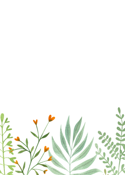 Çiçek çerçevesi, sınır, kart. Düğün davetiyeleri için suluboya resimler, tebrik kartları, baskı tasarımı. Bahar ve yaz çiçekleri ve bitkiler.