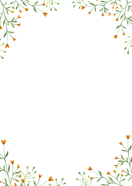 Çiçek çerçevesi, sınır, kart. Düğün davetiyeleri için suluboya resimler, tebrik kartları, baskı tasarımı. Bahar ve yaz çiçekleri ve bitkiler.