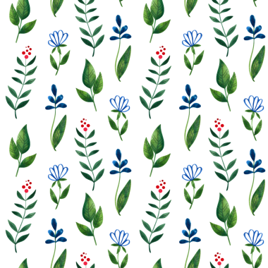 Çiçek seti. Kusursuz desen. Düğün davetiyeleri için suluboya resimler, tebrik kartları, baskı tasarımı. Bahar ve yaz çiçekleri ve bitkiler.