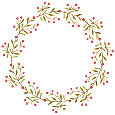 Beyaz arka planda suluboya yaprakları olan sonbahar yuvarlak çerçevesi. Bitkiler daire şeklinde dizilmiş. Tasarım, baskı ve tekstil için el çizimi illüstrasyon