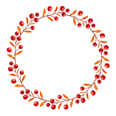 Beyaz arka planda suluboya yaprakları olan sonbahar yuvarlak çerçevesi. Bitkiler daire şeklinde dizilmiş. Tasarım, baskı ve tekstil için el çizimi illüstrasyon