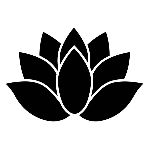 Zarif taç yaprakları ve beyaz çizgileri olan zarif siyah nilüfer çiçeği.