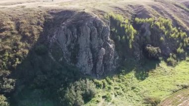 Azov Merdivenleri. Donetsk bölgesi, Ukrayna. Mariupol çevresinin manzarası. Yüksek kaliteli FullHD görüntüler