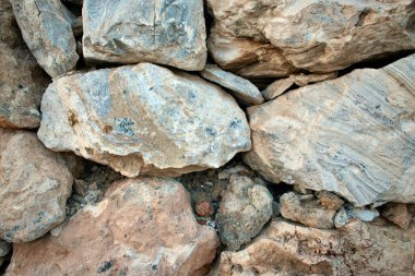 Elafonissi, Yunanistan 'dan eski bir duvar fotoğrafı. Yüksek kalite fotoğraf