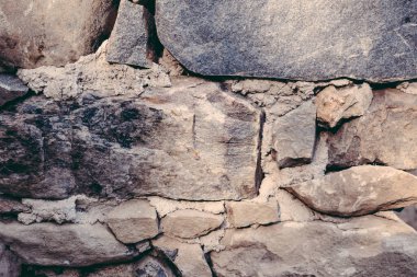 Farklı boyutlarda taşları olan Antik Girit taş ustası. Yüksek kalite fotoğraf