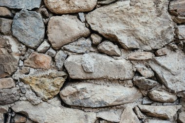 Girit 'te çeşitli tonları olan devasa bir Yunan taşının dokusu. Yüksek kalite fotoğraf