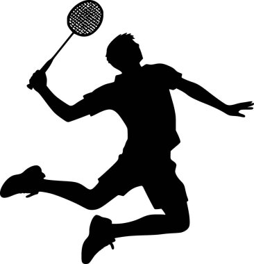 Sivrisinek siki ezen birinin minimalist vektörü, siyah siluet