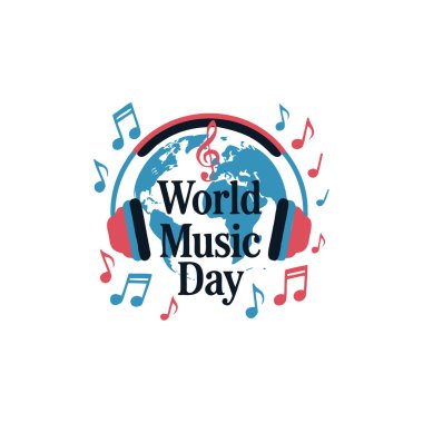 Dünya Müzik Günü Kartı Tasarımı