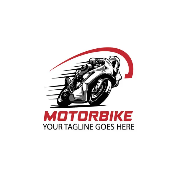 Motosiklet kaskı logosu tasarım şablonu. Klasik motosiklet logosu tasarımı. yaratıcı amblem