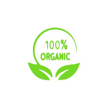 Sertifikalı Organik Rozet Tasarım logosu