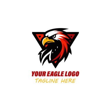 kartal logo vektör şablonu