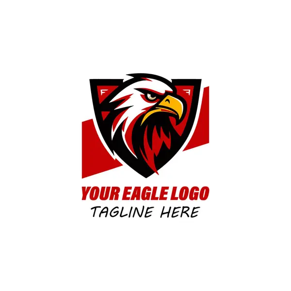 kartal logosu vektör tasarımı çizimi