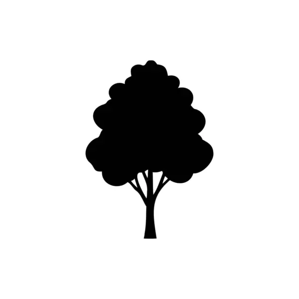 Beyaz arkaplanda izole edilmiş ağaç simgesi, şeffaf işaret, işaret veya semboller