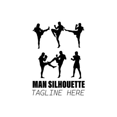 Siyah tişörtlü erkek ve kadın, siyah arkaplan..