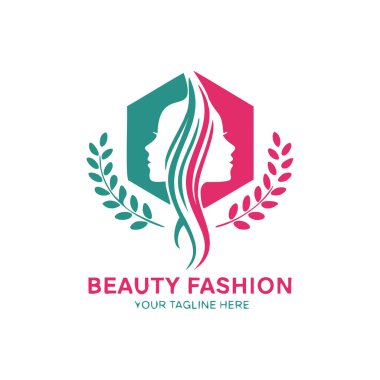 güzellik logosu şablon tasarımı