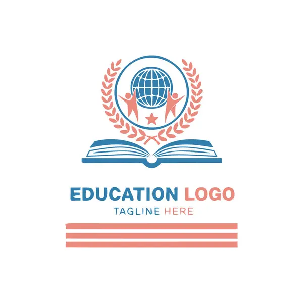 üniversite logo tasarım şablonu.