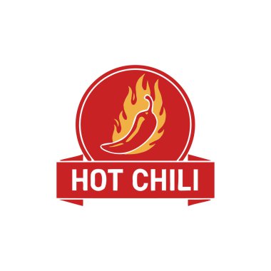 Tek bir kırmızı biber düz bir zeminde yatıyor.