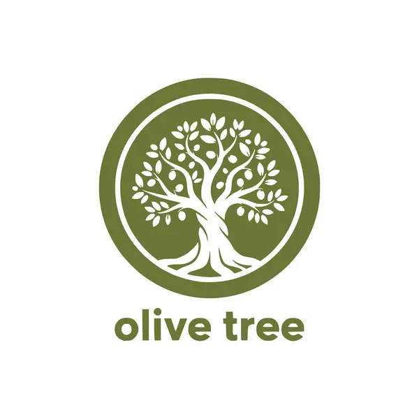 yeşil ağaç logo vektör resimleme