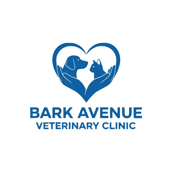 Köpek veteriner logosu. Veteriner kliniği logosu. Veteriner kliniği logosu tasarımı