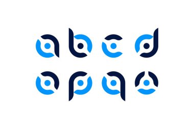ABC başarısı veya ABC insan veya ABC sağlık durumu veya ABC topluluk logo konsept vektör simgesi