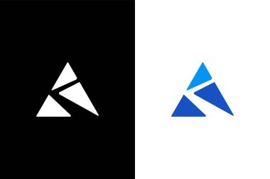 Muhasebe veya danışmanlık şirketi için minimalist zirve logosu 