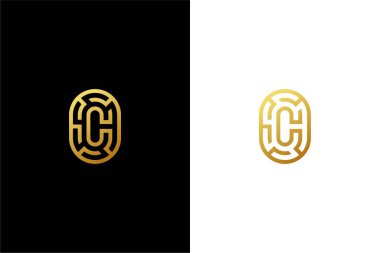 Eskiler Logosu Konsepti Simge Vektör Tasarımı Harfi Komutanı