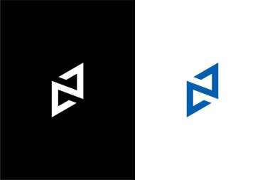 Simge Logosu Vektör Tasarımı ile N harfi