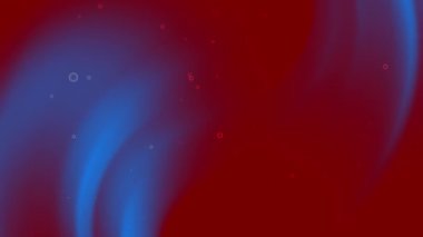 Dağılmış çemberlere sahip soyut kırmızı ve mavi gradyan, sunumlar, web siteleri, sosyal medya grafikleri, modern dijital tasarımlar ve yaratıcı görsel projeler için mükemmel