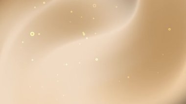 Zarif bej arka plan yumuşak kıvrımlı ve ince açık sarı daireler, davetiyeler için ideal, rafine tasarım projeleri, modern grafikler, ve soyut yaratıcı kullanım