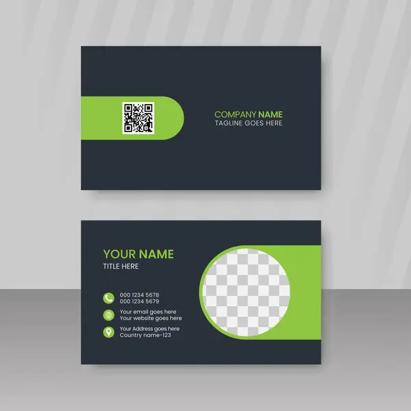 En Küçük Düzenlenebilir Vektör İş Kartı Şablonu Tasarımı