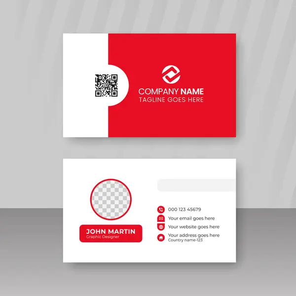 En Küçük Düzenlenebilir Vektör İş Kartı Şablonu Tasarımı