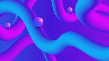 Dijital Tasarım ve Sanat Projeleri için Renkli Sıvı Soyut Arkaplan Enerjisi Soyut Doku