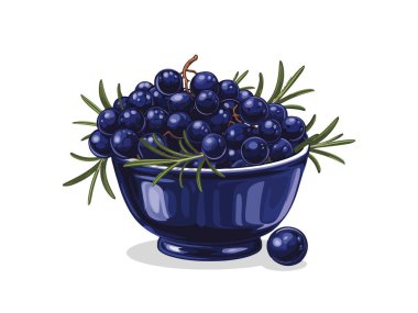 Taze Yabanmersini Kasesi Resimleri Beyaz Arkaplanda Yapraklar